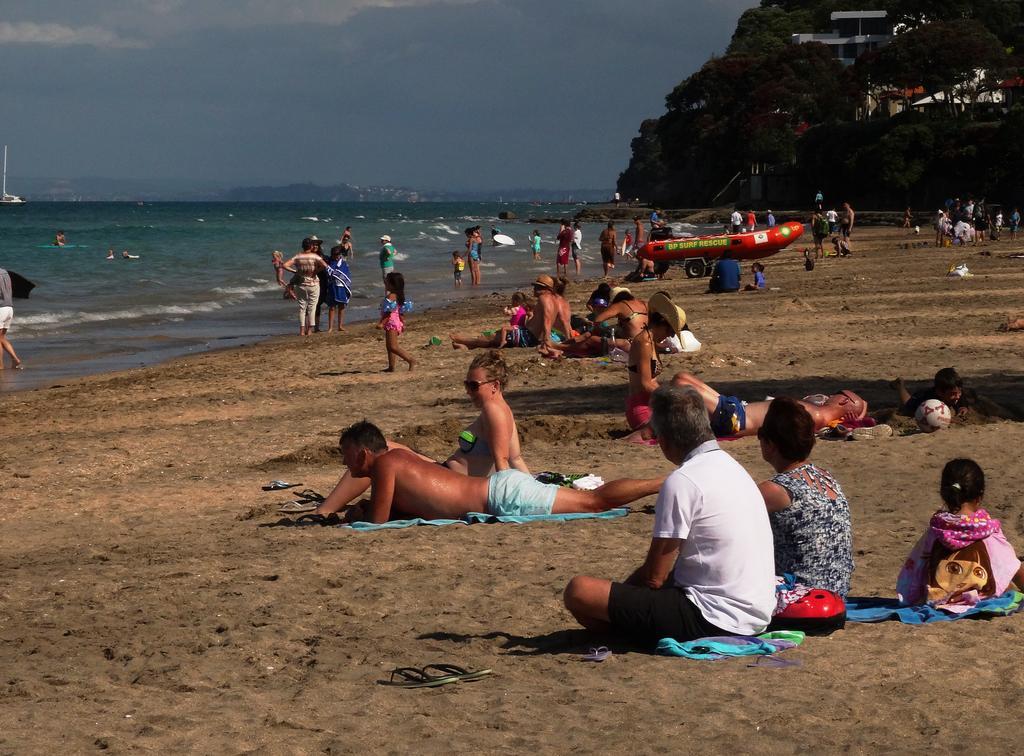 Beach Lodge Auckland Eksteriør billede
